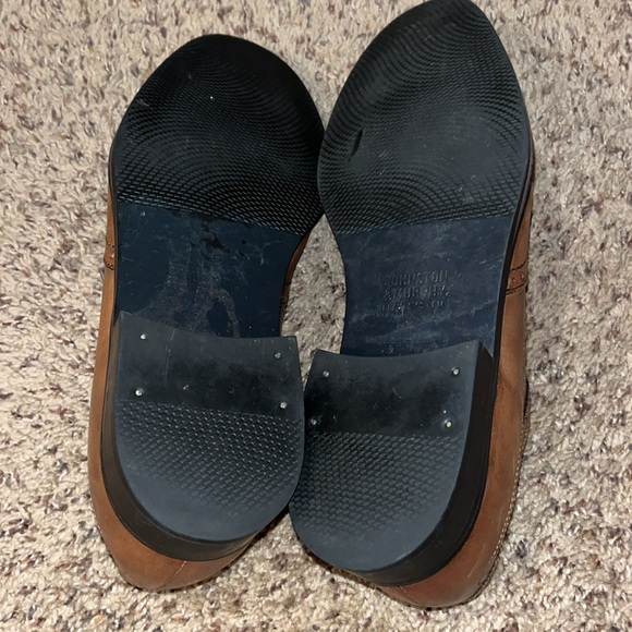 Men's Johnston Murphy Brown Wing Tip Shoes Size 8.5 M - Picture 11 of 14